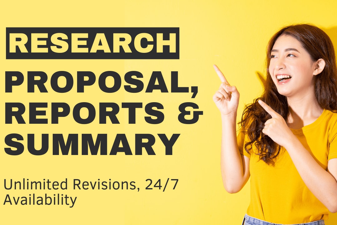 Portfolio for Research Proposal and Summary Writing