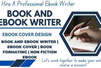 Portfolio for Book and eBooks write and design