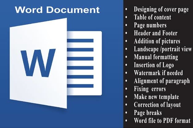 Portfolio for Fast Typing and Text Editing in MS WORD