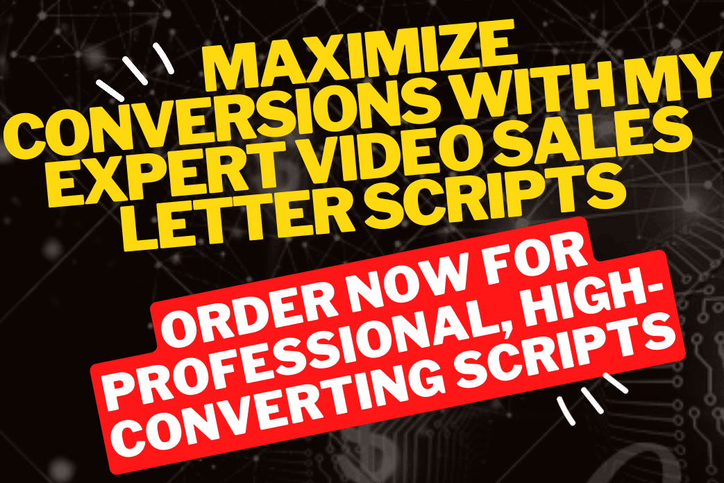 Portfolio for Expert Video Sales Letter Script Writing