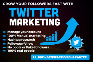 Portfolio for Twitter marketing Expert