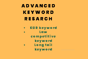 Portfolio for I will do advanced SEO keyword research