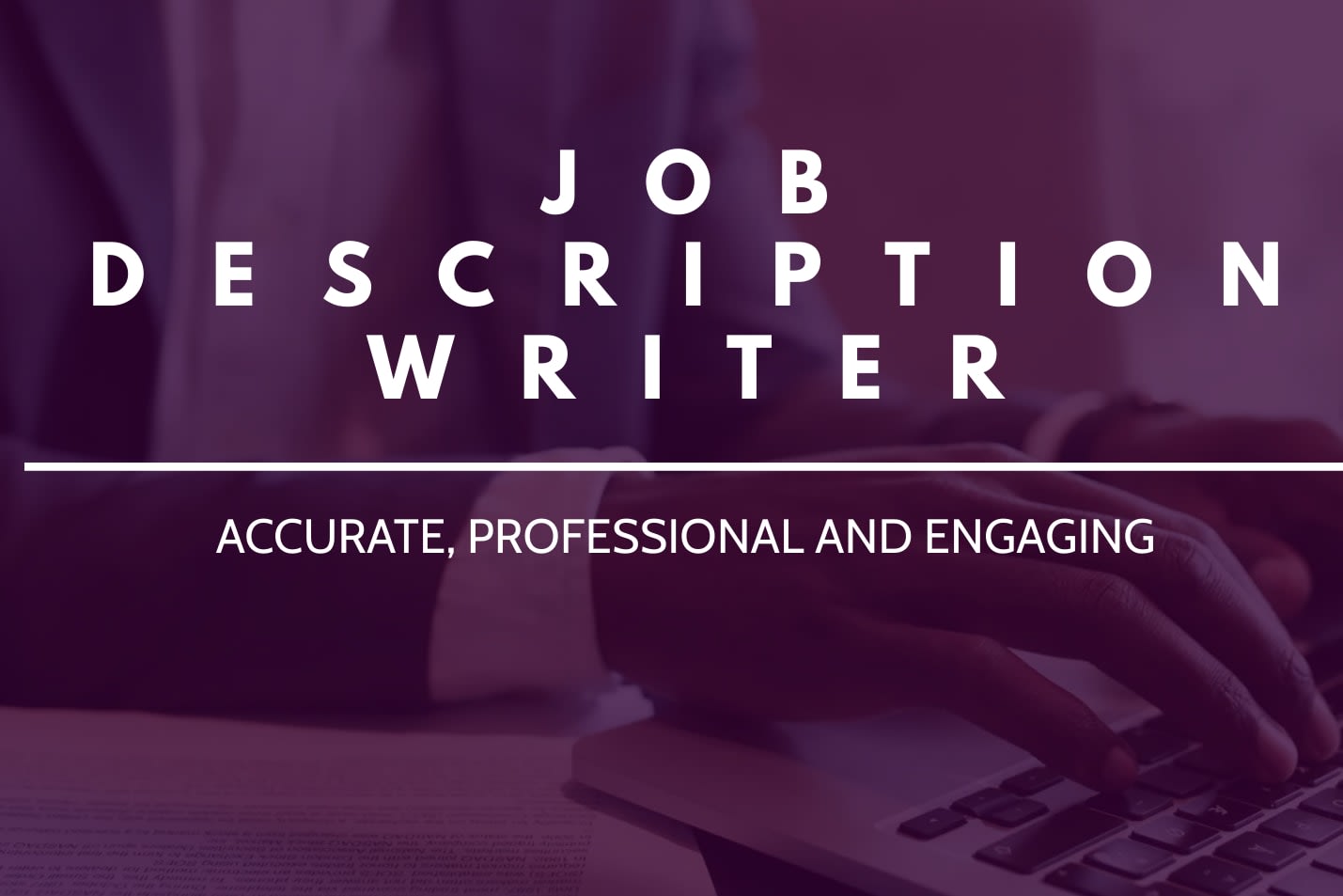Portfolio for Job Description Writer