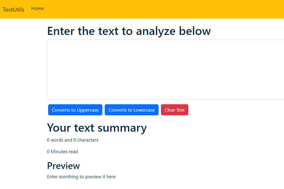 Portfolio for Front End Development