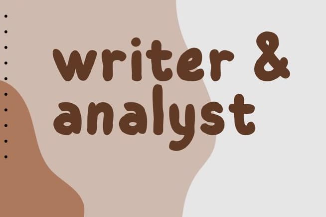 Portfolio for Writing Skills & Research Analyst