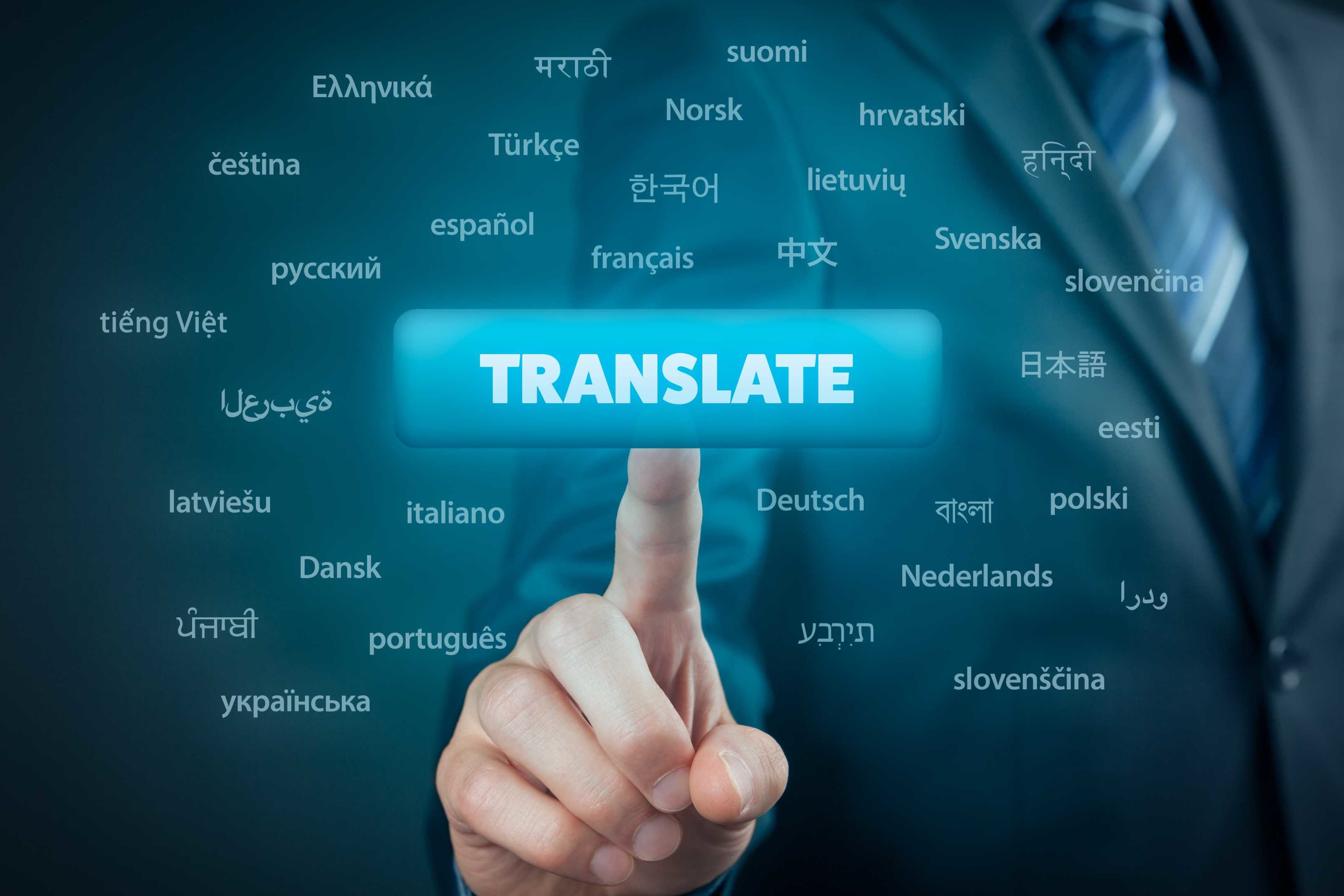 Portfolio for language translation service