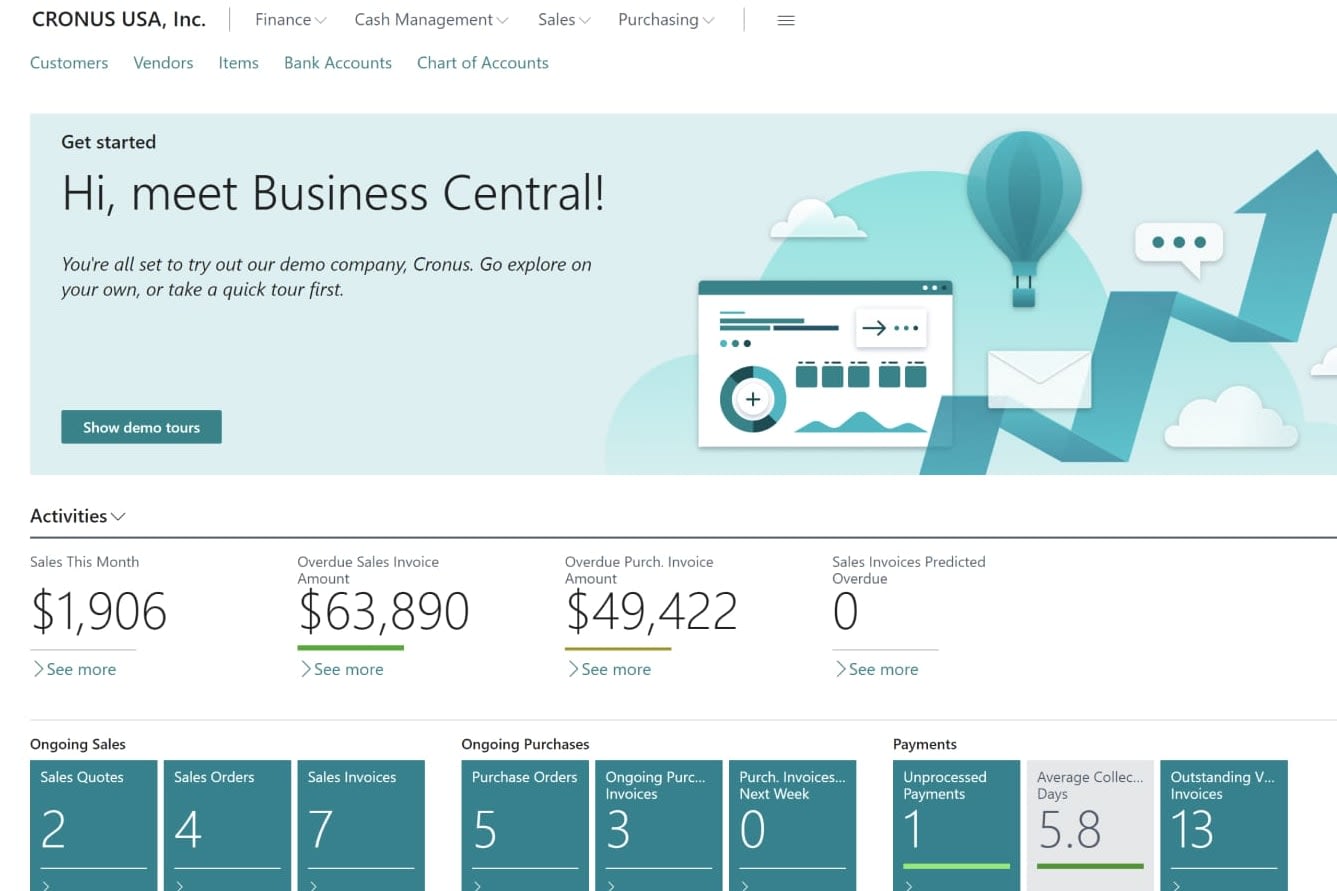 Portfolio for Microsoft Dynamics Business Central Dev