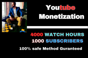 Portfolio for Youtube Monetization