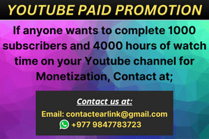 Portfolio for YouTube channel promotion organically