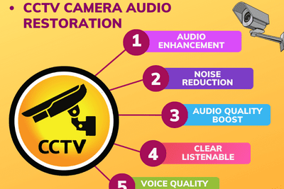 Portfolio for CCTV Camera Audio Quality Enhance, Clean