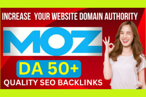 Portfolio for Increase Moz DA 50+ for your website