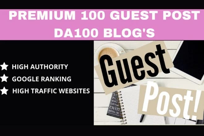 Portfolio for Make Premium 100 Guest post on DA40-100