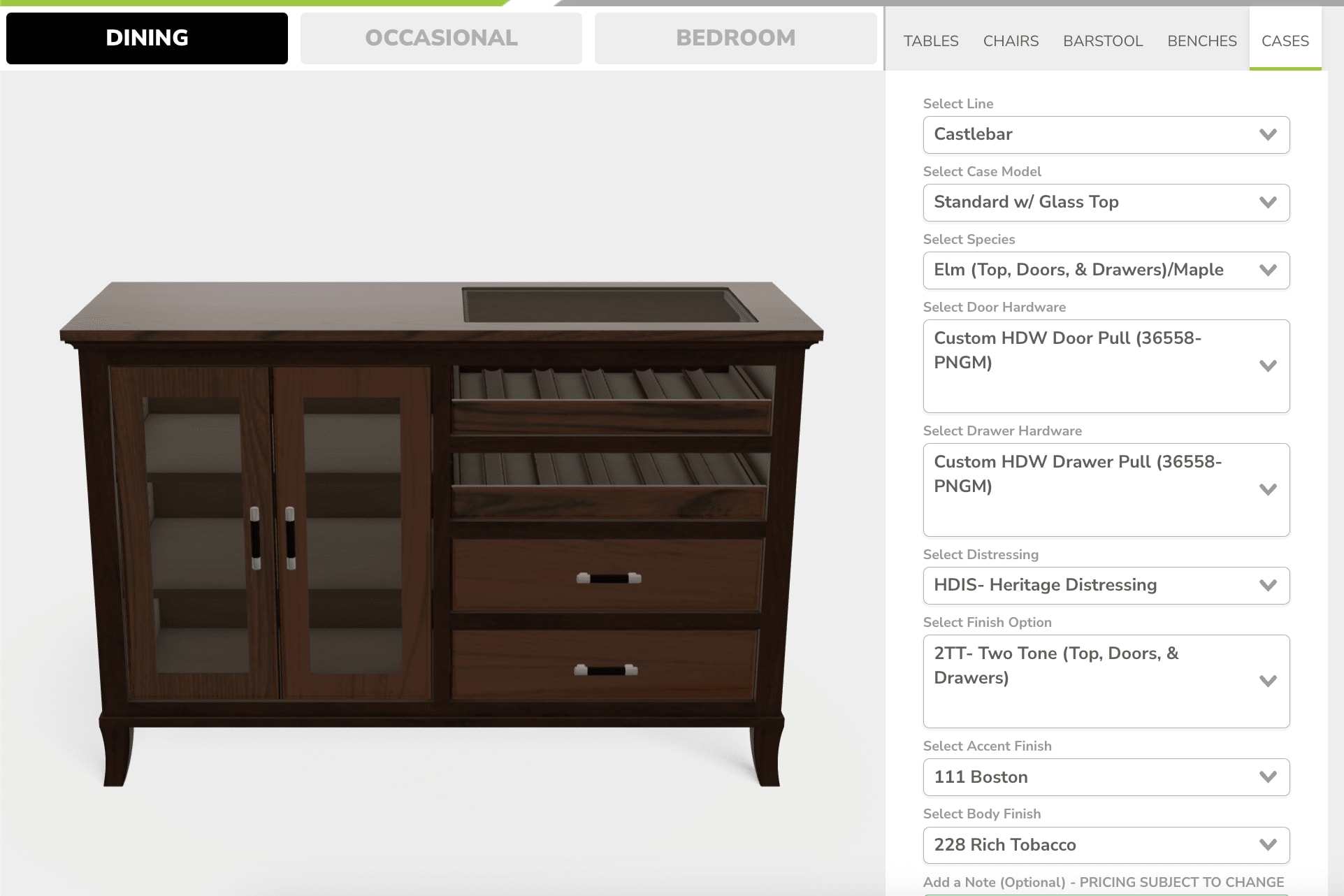 Portfolio for 3D Product Configurators For Furnishing