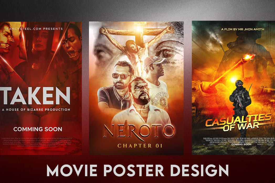 Portfolio for Movie Poster Design