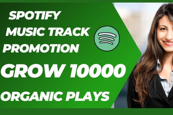 Portfolio for organic sportify music track promotion