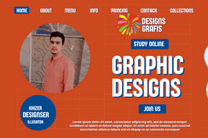 Portfolio for "Graphic Design  is the art of visuaL