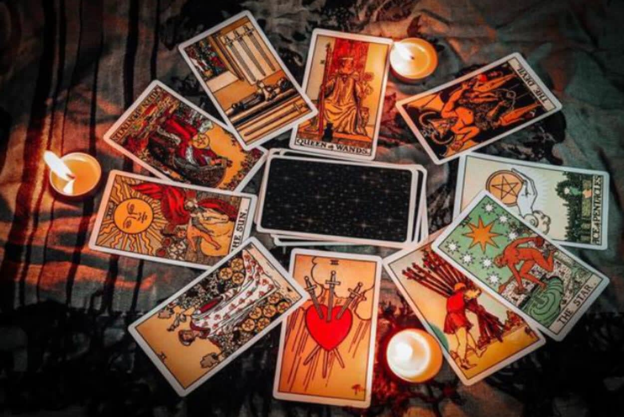 Portfolio for Tarot Card Reader