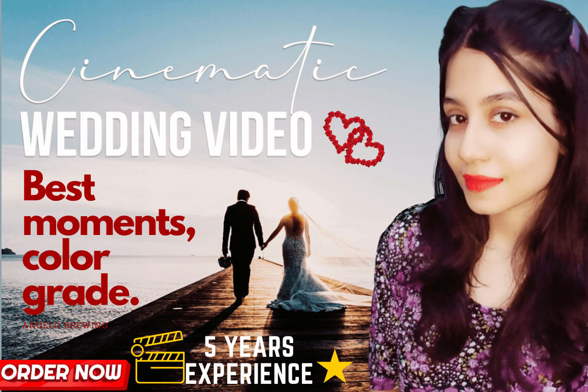 Portfolio for Cinematic wedding video highlights