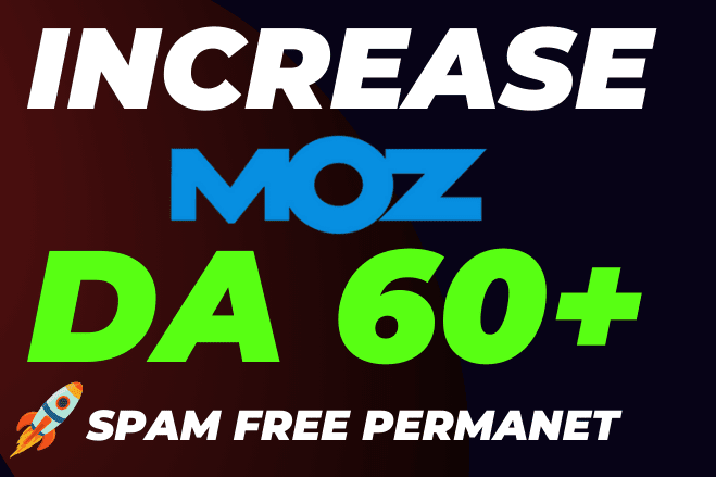 Portfolio for Increase moz Domain Authority 60+