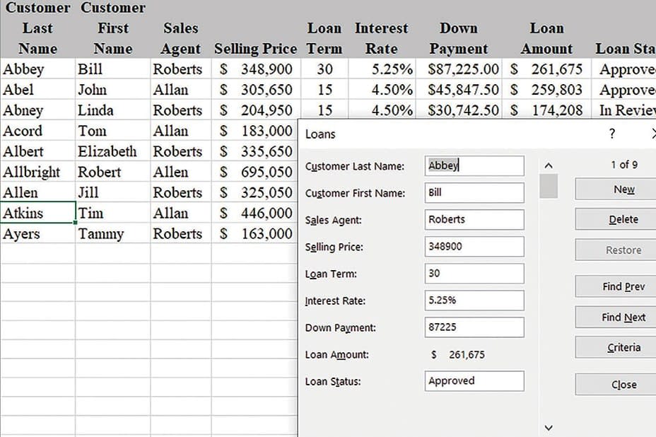 Portfolio for Data Entry