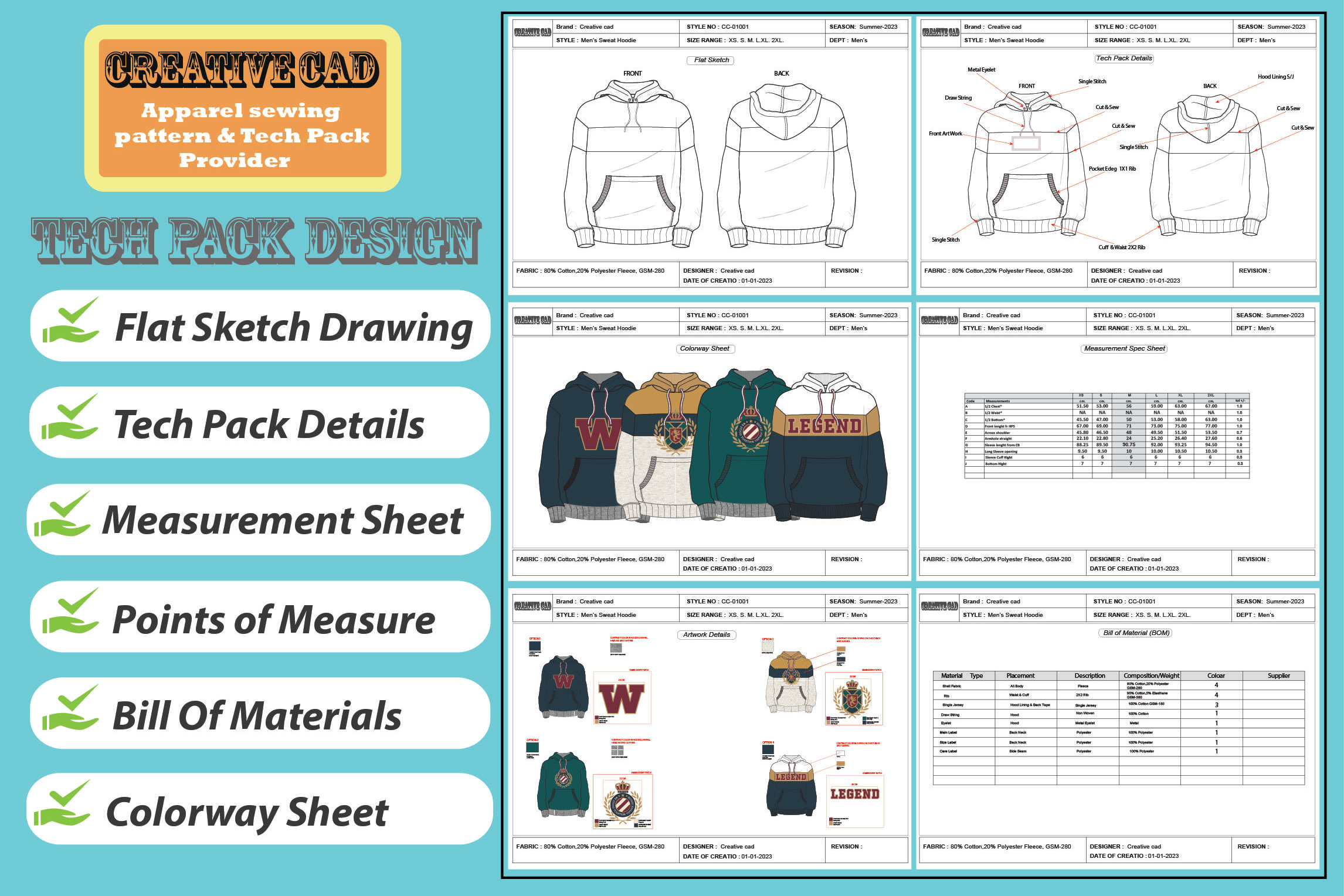 Portfolio for Tech Pack Design