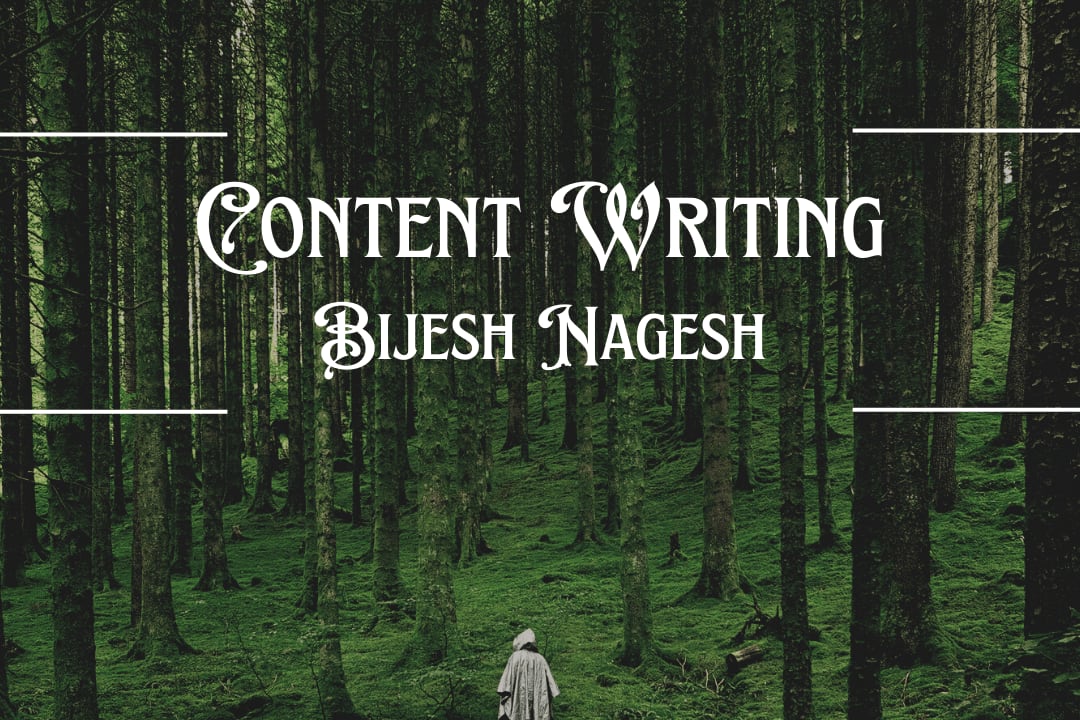 Portfolio for Content Writing