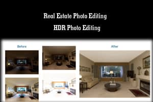 Portfolio for Real Estate HDR Photo Editing