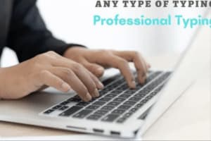 Portfolio for Typing | Typing services