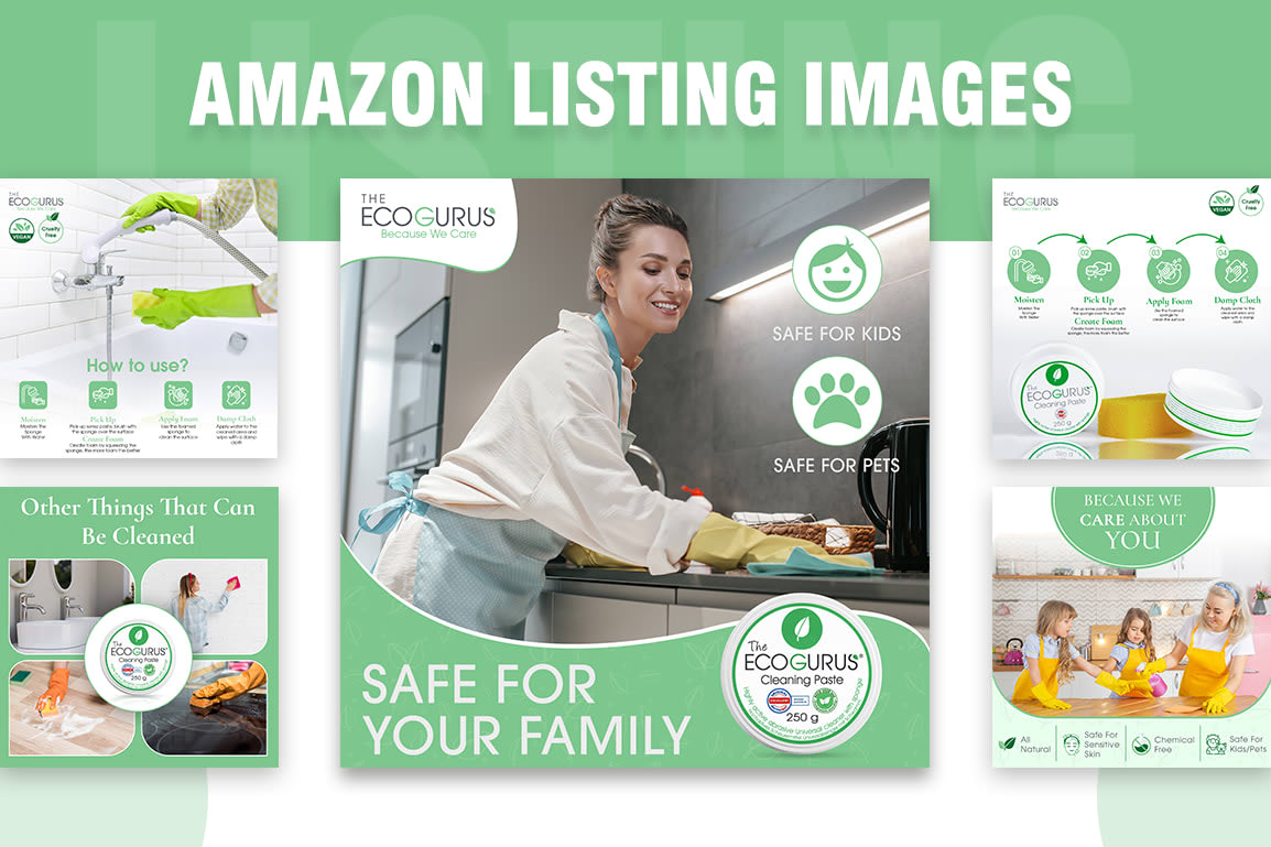 Portfolio for Amazon Product Listing Images Desigen