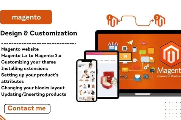 Portfolio for Magento Website Design