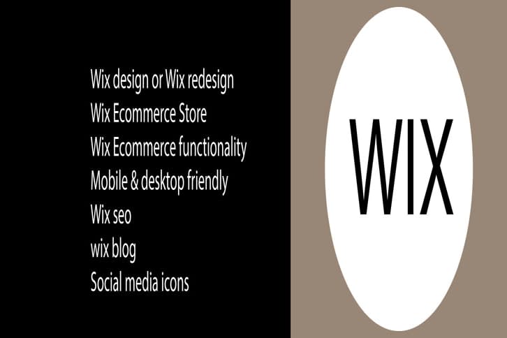 Portfolio for wix website Design