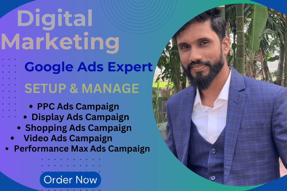 Portfolio for Setup and Manage Google Ads Campaign