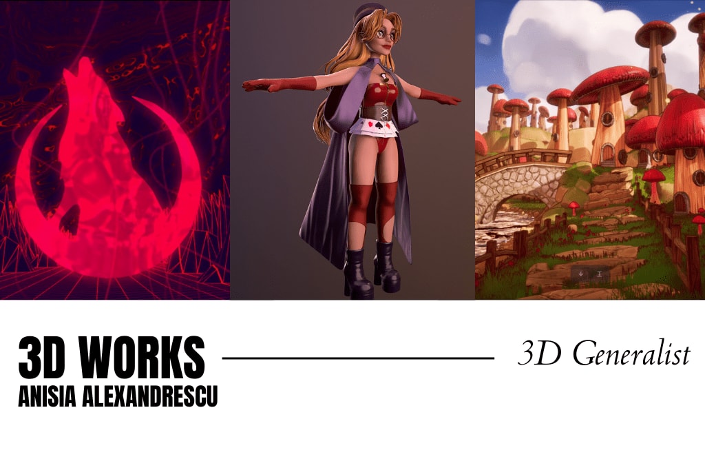 Portfolio for 3D Modeling, Video Editing, 3D Rendering