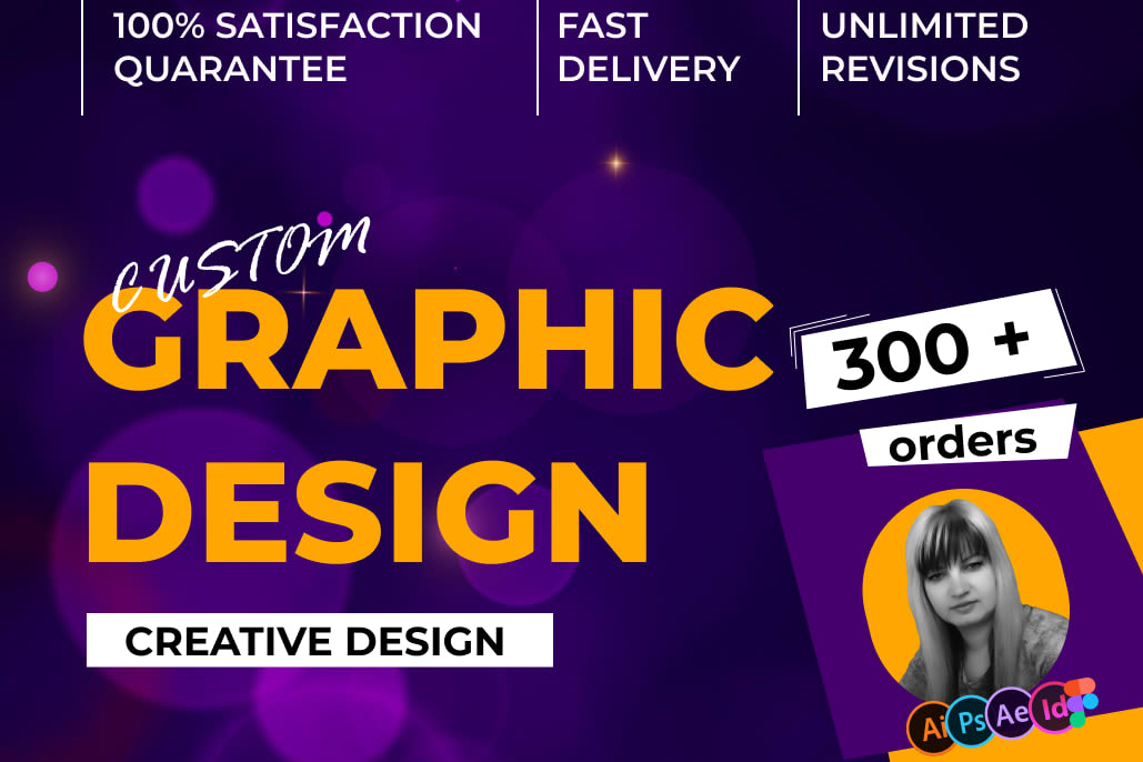 Portfolio for Custom graphic design