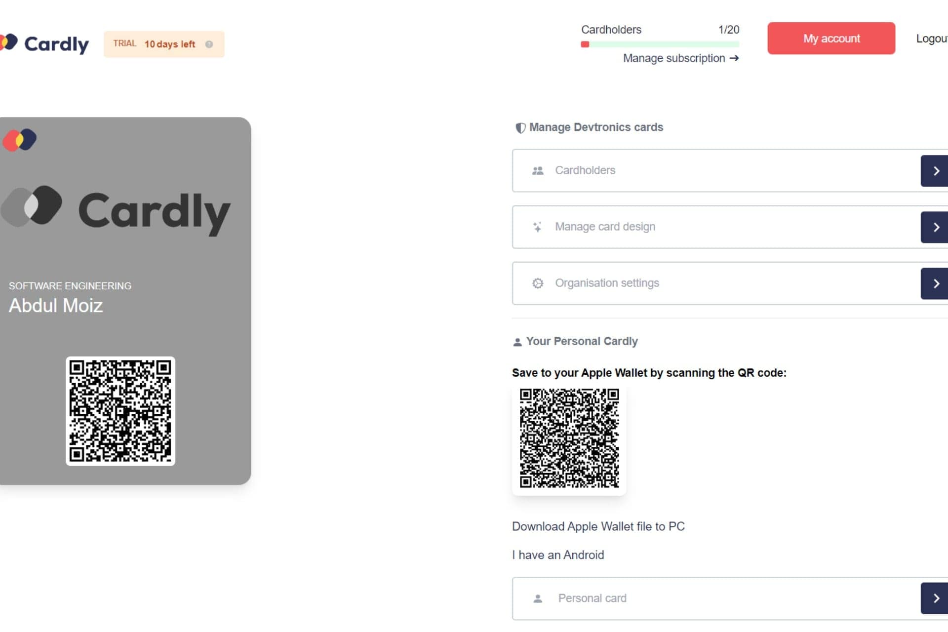 Portfolio for Apple Wallet & Google Wallet Expert