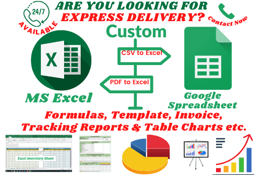 Portfolio for Microsoft Excel, Google Sheets, VBA