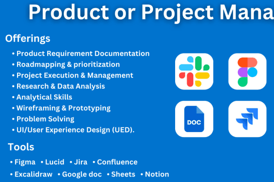 Portfolio for Product management