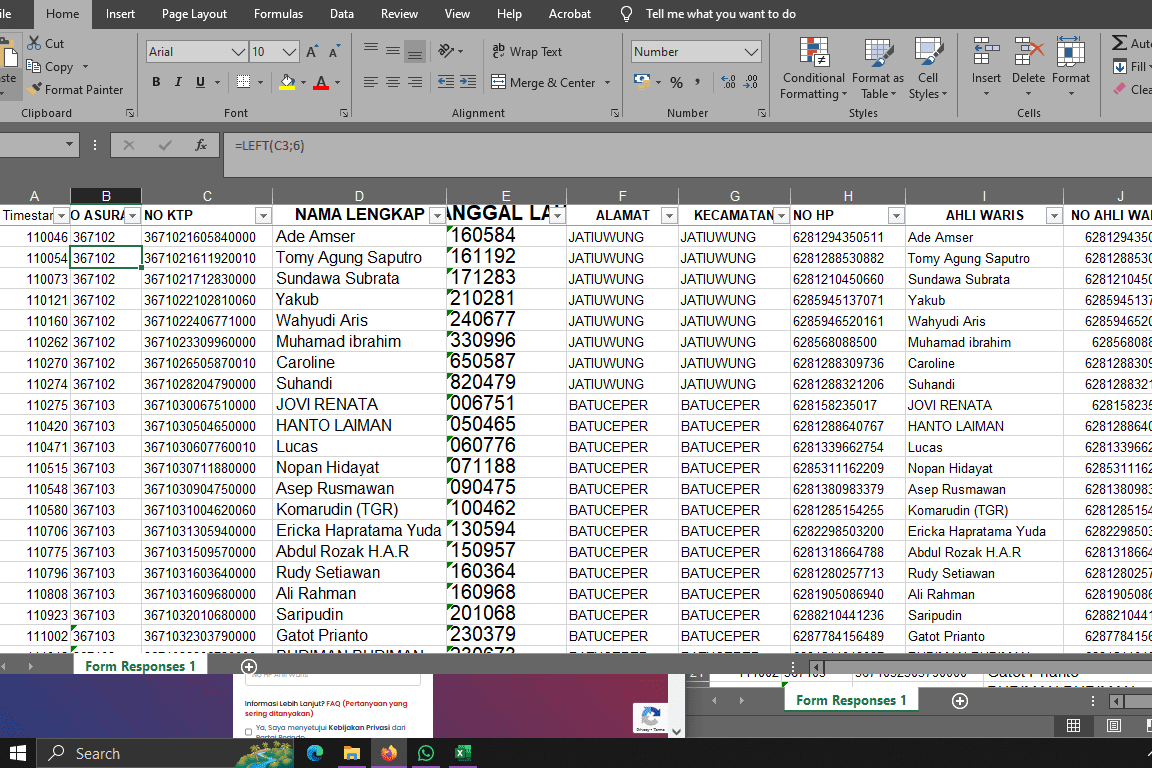 Portfolio for Data Entry Services