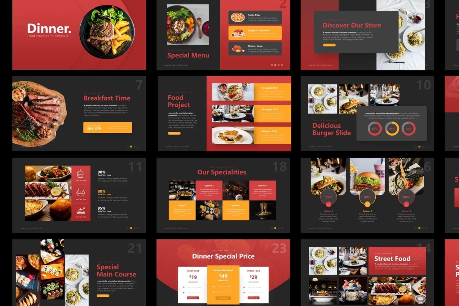 Portfolio for Powerpoint Presentation