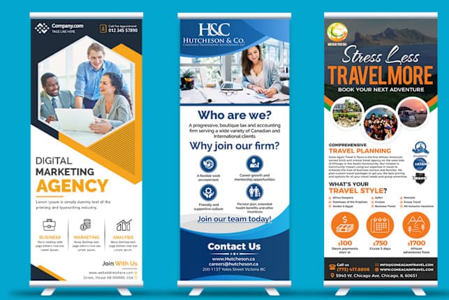 Portfolio for Banner Design