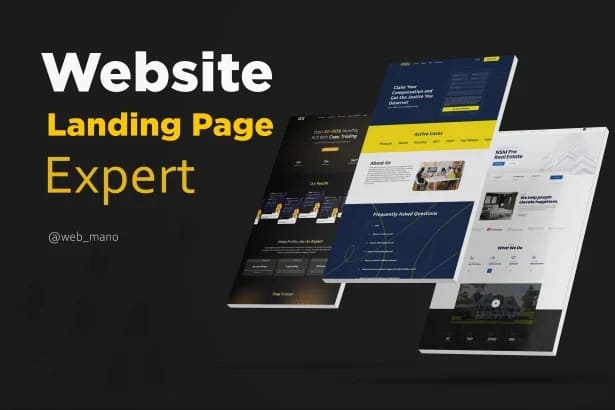 Portfolio for Landing Page Design