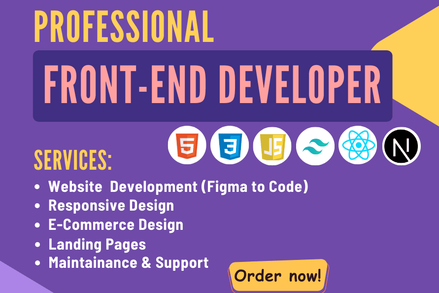 Portfolio for Front-end Web Engineer