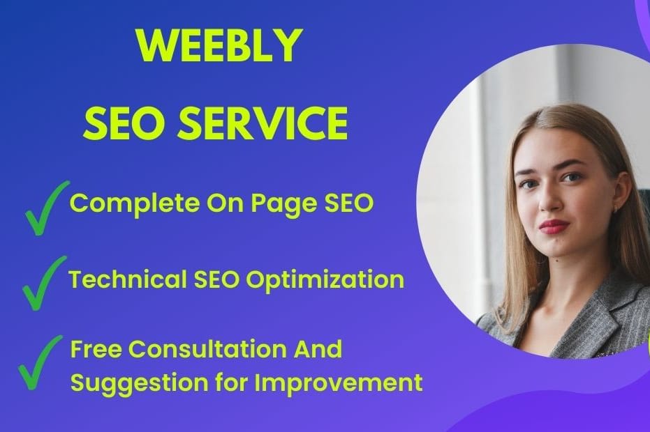 Portfolio for WEEBLY SEO SERVICE