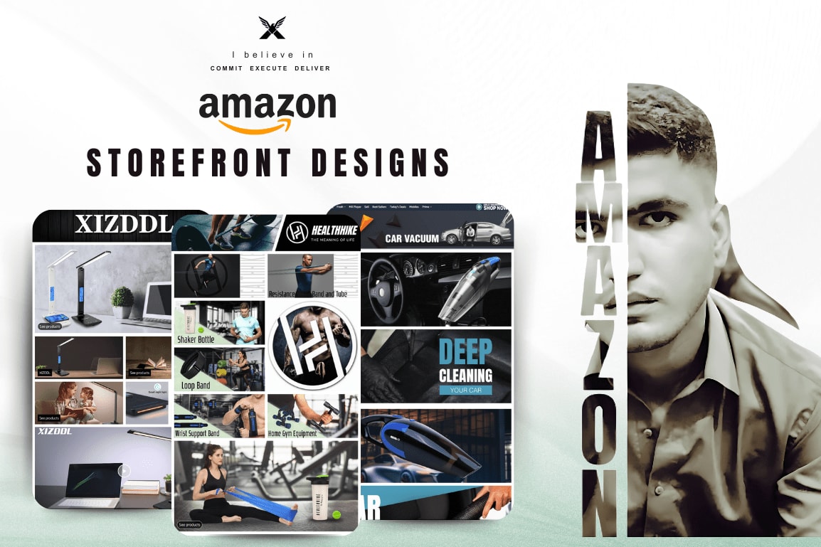 Portfolio for Amazon Storefront Designs