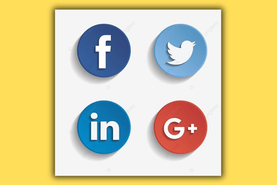 Portfolio for Facebook Size header and circular icon