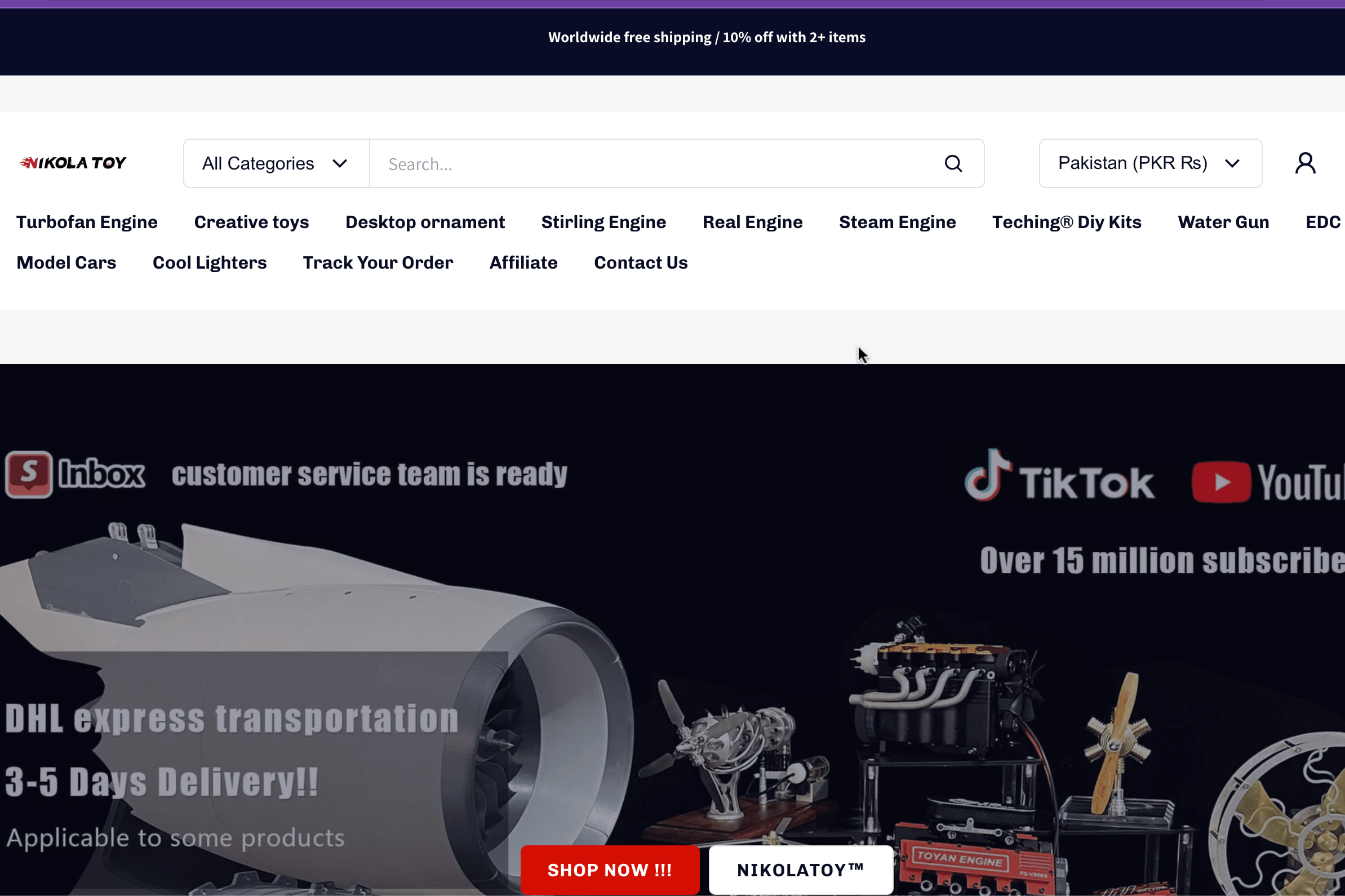 Portfolio for Shopify Store Development