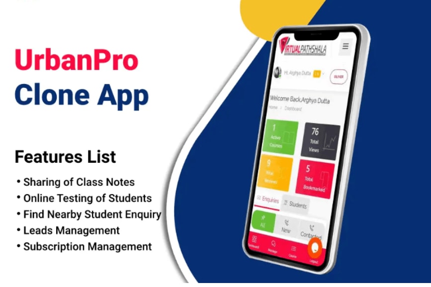Portfolio for UrbanPro Clone App