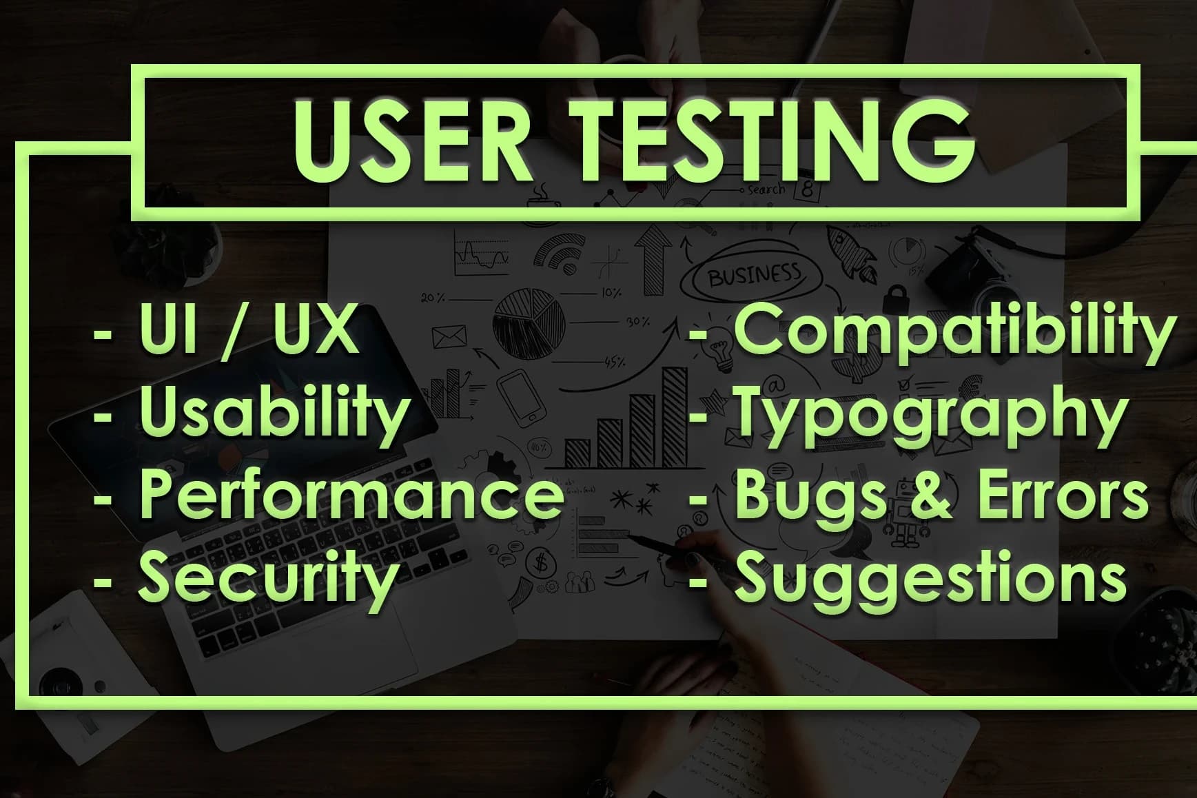 Portfolio for User Testing