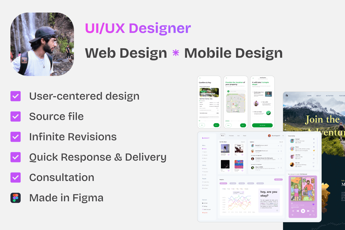 Portfolio for Web Design / Redesign