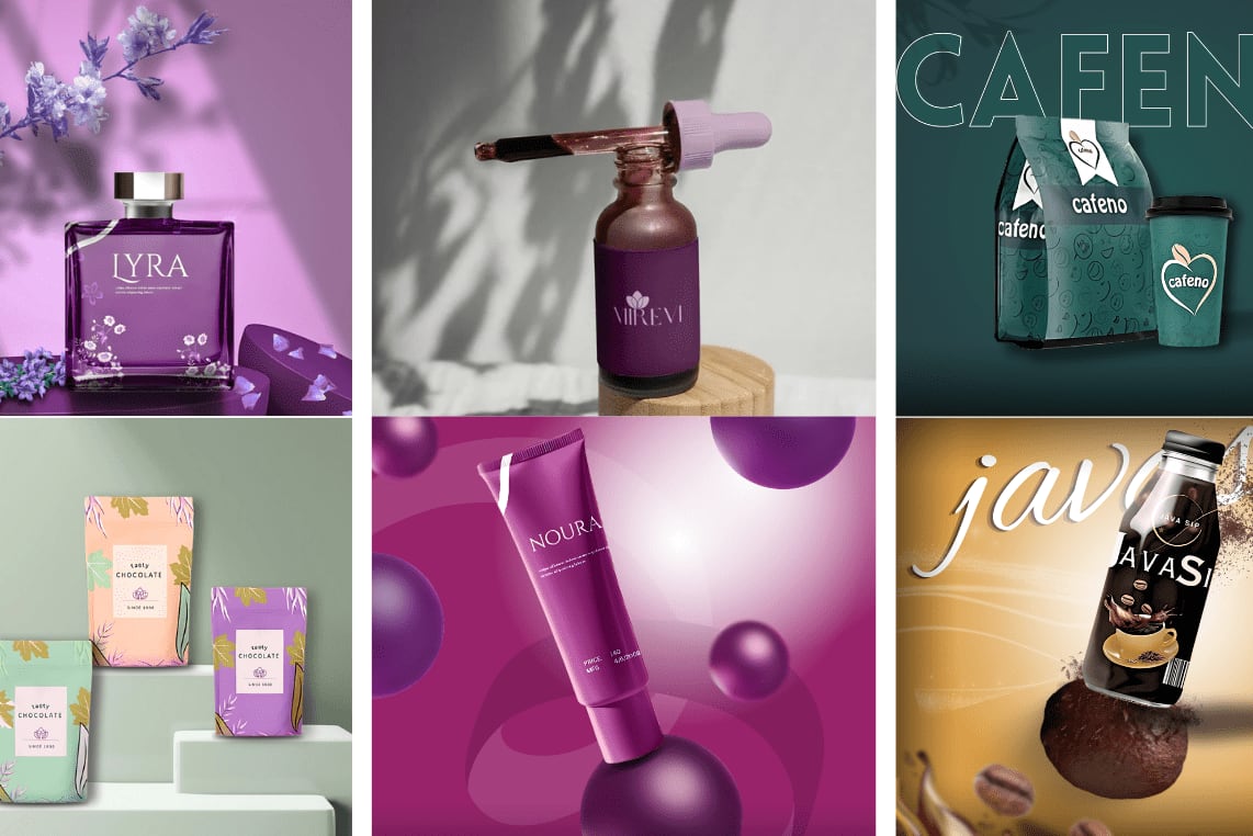 Portfolio for Graphic design and brand identity design